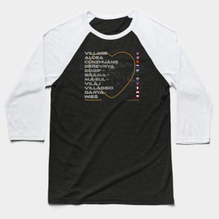 VILLAGE: Say ¿Qué? Top Ten Spoken (New York) Baseball T-Shirt